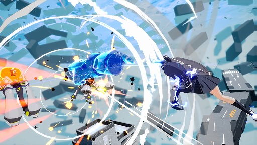 画像ギャラリー No.008のサムネイル画像 / 女子高生ヒーローが怪獣と戦うスタイリッシュアクションゲーム「マイトレイア」,第2回プレイテストをSteamで開始