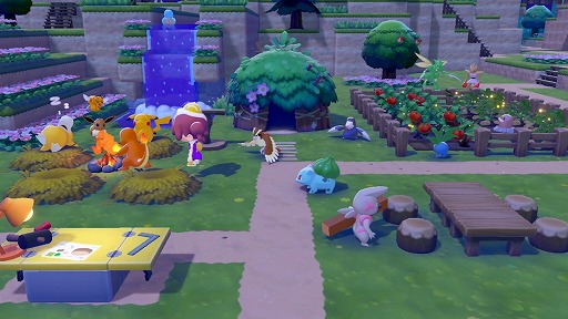 画像ギャラリー No.004のサムネイル画像 / ニンゲンに変身したメタモンとなり,ポケモンたちとのほのぼの暮らしを楽しめる「ぽこ あ ポケモン」発表。Switch2向けに2026年春発売