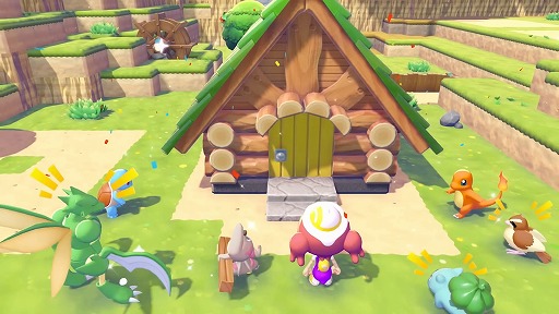 画像ギャラリー No.007のサムネイル画像 / ニンゲン姿のメタモンが,廃れてしまった街を再建する。スローライフサンドボックス「ぽこ あ ポケモン」,約10分間のゲーム紹介動画を公開