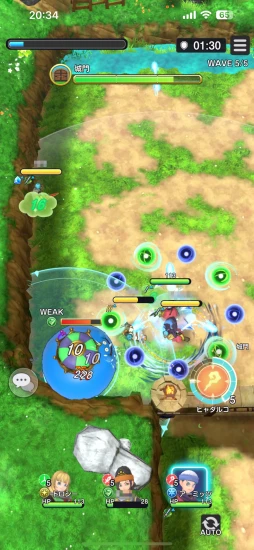 画像ギャラリー No.011のサムネイル画像 / 「ドラゴンクエストスマッシュグロウ」CBTインプレッション。スマホならではの味付けがなされたヴァンサバ系ローグライト