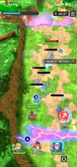 画像ギャラリー No.020のサムネイル画像 / 「ドラゴンクエストスマッシュグロウ」CBTインプレッション。スマホならではの味付けがなされたヴァンサバ系ローグライト