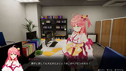 画像ギャラリー No.004のサムネイル画像 / 「ホロライブ」さくらみこさんが別の世界線で冒険を繰り広げる3D探索・謎解きADV「Holo ADV: SakuraSingularity.exe」,Steamで12月3日に発売