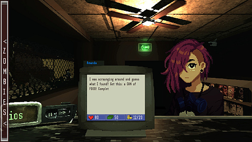 画像ギャラリー No.010のサムネイル画像 / 接客しながらゾンビを撃退するワンオペ夜勤ゲーム「Service with a Shotgun」(ほぼ日 インディーPick Up!)