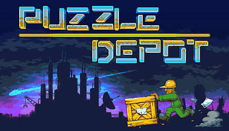 画像ギャラリー No.002のサムネイル画像 / 崩壊した世界で荷物を運べ。倉庫番ライクなパズルゲーム「Puzzle Depot」(ほぼ日 インディーPick Up!)