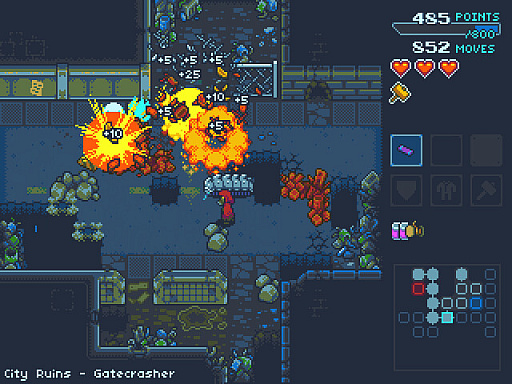 画像ギャラリー No.010のサムネイル画像 / 崩壊した世界で荷物を運べ。倉庫番ライクなパズルゲーム「Puzzle Depot」(ほぼ日 インディーPick Up!)