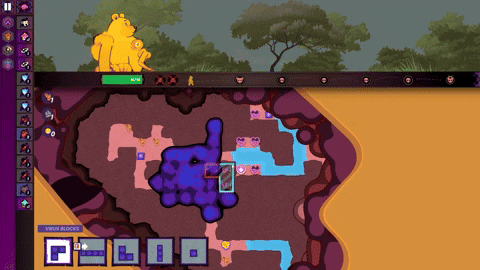 画像ギャラリー No.011のサムネイル画像 / プーさんの体内にいる病原体になって生き延びる「Winnie’s Hole」,体験版をアップデート。新たなアクションの追加にゲームパッドもサポート