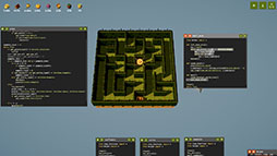 画像ギャラリー No.004のサムネイル画像 / ドローンをプログラミングして各種タスクを自動化する農業パズルゲーム「農家はReplace() されました」,正式版をSteamでリリース