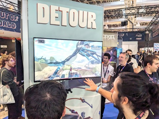 画像ギャラリー No.001のサムネイル画像 / ドライビングADVは1つのジャンルになるか!? 発表されたばかりの新作「DETOUR」について,A LA FRESCA STUDIOの開発者に話を聞いた