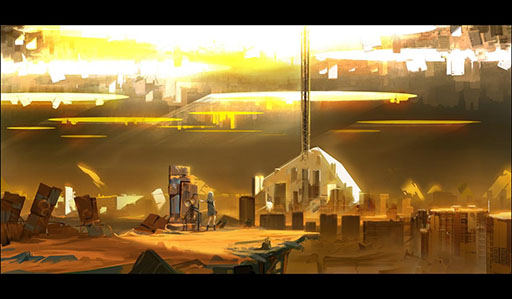 画像ギャラリー No.005のサムネイル画像 / 終末世界を舞台にした2D横スクロール型謎解きADV「アリスの世界」,11月25日にSteamで配信決定