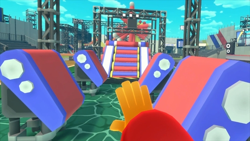 画像ギャラリー No.003のサムネイル画像 / 人気TV番組「SASUKE」がVRゲームとして12月19日に登場。鋼鉄の魔城のクワッドステップスやそり立つ壁を体験できる