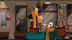 画像ギャラリー No.002のサムネイル画像 / 人間とモンスターのバディが難事件に挑む。シックな雰囲気が魅力のミステリーADV「Night Errand」,Steamストアページを公開中