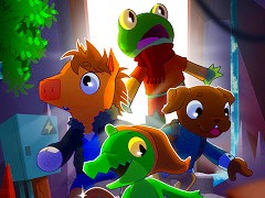「Lil Gator Game」,待望の日本語対応パッチとDLC「In The Dark」を2026年2月12日にリリース。子ワニたちが島で冒険するアクションADV