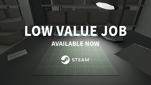 ���������꡼ No.001�Υ���ͥ������ / ����˻���Ф�5000�Ĥ����ʤ򤿤�ʬ�ह��������ȥǥ����ȥԥ��Ͽ��ȥ��ߥ�졼�����ɤ��ȡ�LOW VALUE JOB�פ�Steam������ȯ��