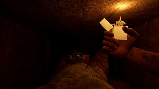 画像ギャラリー No.002のサムネイル画像 / 目が覚めたら,そこは棺の中。立つこともままならない閉鎖空間からの脱出を目指す,新作謎解きホラーADV「SINVAULT」が2026年1月1日発売へ