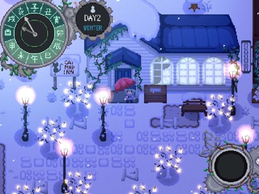 画像ギャラリー No.002のサムネイル画像 / 人類が姿を消した終末世界で機械人形たちと村作り。さまざまな要素を追加した有料版「ようこそ退廃村。」,BOOTHで公開