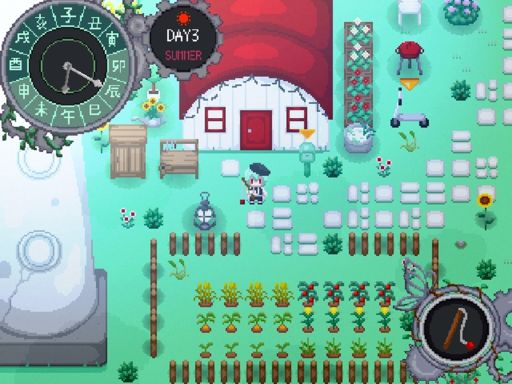 画像ギャラリー No.004のサムネイル画像 / 人類が姿を消した終末世界で機械人形たちと村作り。さまざまな要素を追加した有料版「ようこそ退廃村。」,BOOTHで公開