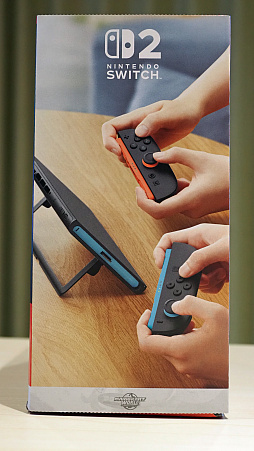 画像ギャラリー No.004のサムネイル画像 / 「Nintendo Switch 2(日本語・国内専用)」開封の儀。本体の厚みはそのままに,サイズも仕様もいろいろ進化!