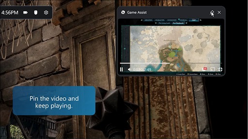 画像ギャラリー No.002のサムネイル画像 / ゲームをプレイしながら,シームレスにブラウザを利用できる。「Microsoft Edge Game Assist」,正式リリース