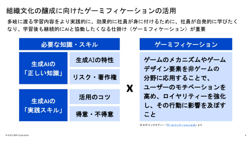 画像ギャラリー No.012のサムネイル画像 / 日本IBMの生成AIを学べるカードゲームを使った研修サービスを体験。セガXDが監修し,ゲーミフィケーションの要素を盛り込んだ仕上がりに