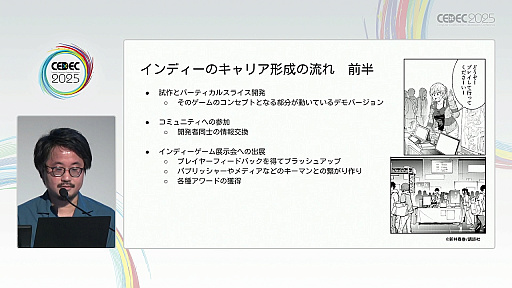 ���������꡼ No.010�Υ���ͥ������ / ��ǯ����夬��򸫤��륤��ǥ��������೫ȯ�ԤΥ���ꥢ�ǥ�����Ȥϡ��ޥ󥬲Ȥ�1ǯ�μ����̤��Ʋ�����CEDEC 2025��