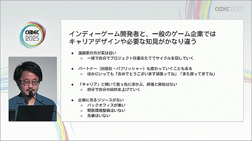 ���������꡼ No.017�Υ���ͥ������ / ��ǯ����夬��򸫤��륤��ǥ��������೫ȯ�ԤΥ���ꥢ�ǥ�����Ȥϡ��ޥ󥬲Ȥ�1ǯ�μ����̤��Ʋ�����CEDEC 2025��