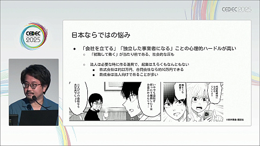 ���������꡼ No.018�Υ���ͥ������ / ��ǯ����夬��򸫤��륤��ǥ��������೫ȯ�ԤΥ���ꥢ�ǥ�����Ȥϡ��ޥ󥬲Ȥ�1ǯ�μ����̤��Ʋ�����CEDEC 2025��