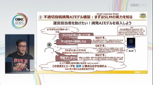 ꡼ No.006Υͥ / ˽饹åդοꡤͺɤ򸺤餹˺Ѥ줿ΤAIιäCEDEC 2025