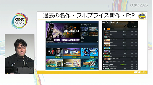 ���������꡼ No.012�Υ���ͥ������ / 2022ǯ�ʹߡ�Steam�˵����ä��Ѳ�����������ˡ�ɤ��̤��ʤ��ʤä���ͳ�ȡ����줫�������Ĥ���ˡ�Ȥϡ�CEDEC 2025��