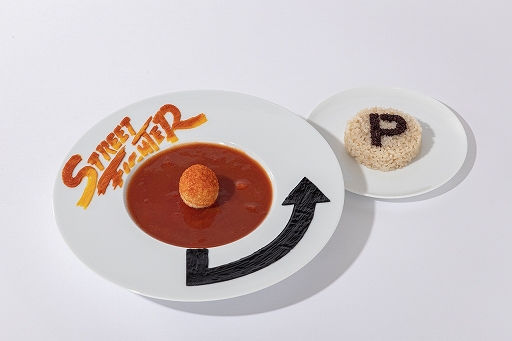 画像ギャラリー No.004のサムネイル画像 / “逆転海苔弁”や“波動拳トマトパスタ”など,「大カプコン展」に併設されるテーマカフェの全コラボメニューが公開に