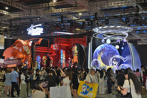 画像ギャラリー No.025のサムネイル画像 / 中国オタクの最前線「BiliBili World 2025」は,チケット30万枚が35秒で完売。ゲーム関連の出展が増え,目が離せないイベントに