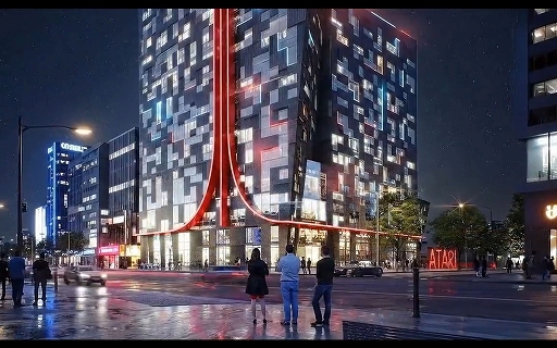 ���������꡼ No.002�Υ���ͥ������ / ATARI�֥��ɤΥۥƥ��ATARI HOTEL�פ�������롣������Υ����ޡ������ۥƥ�Ȥ��ơ�̤��Ū�������˽���Ǥ���