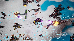 画像ギャラリー No.002のサムネイル画像 / 自分だけの戦闘車両で,大量のロボット軍団を蹴散らす。弾丸天国系ビルダーアクション「TerraTech Legion」デモ版を公開