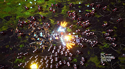 画像ギャラリー No.003のサムネイル画像 / 自分だけの戦闘車両で,大量のロボット軍団を蹴散らす。弾丸天国系ビルダーアクション「TerraTech Legion」デモ版を公開