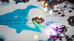 画像ギャラリー No.006のサムネイル画像 / 自分だけの戦闘車両で,大量のロボット軍団を蹴散らす。弾丸天国系ビルダーアクション「TerraTech Legion」デモ版を公開