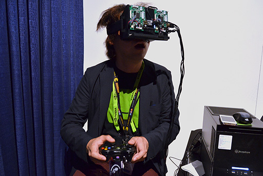 SIGGRAPH 2015NVIDIAեοVR HMDθ饤ȥեɤˤ븽Ūʱᴶ˶ä