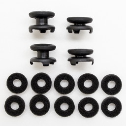 画像ギャラリー No.011のサムネイル画像 / Switch本体と付属品を収納できるポーチ,そしてJoy-Con搭載スティックの高さ調整アタッチメント。2製品をアンサーが発売