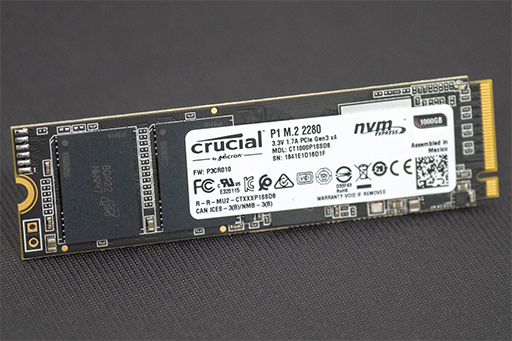 Crucial֥ɽNVMe SSDCrucial P1 SSDפ1027ȯ䡣ȥ꡼Ծˡּꤴʲʤ̡פܻؤ