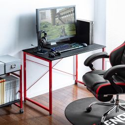 画像ギャラリー No.003のサムネイル画像 / 横幅約1mのコンパクトなゲーマー向けデスクがサンワサプライから