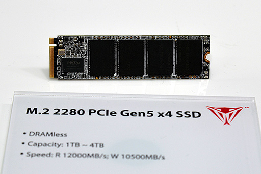 SSDѤ衪 ž®10000MB/sĶPCIe 5.0бSSDѤΥҡȥ󥯤COMPUTEXǥå