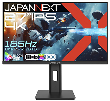 ���������꡼ No.001�Υ���ͥ������ / 2���HDMI 2.1���Ϥ������������ޡ�����27��4K�ǥ����ץ쥤��3���ʤ�JAPANNEXT����ȯ���