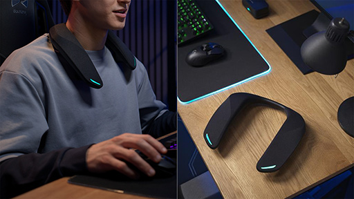 画像ギャラリー No.002のサムネイル画像 / HDMIでゲーム機,Bluetoothでスマホとつなげられるゲーマー向けネックバンドスピーカー「SC-GNW30」が6月20日発売