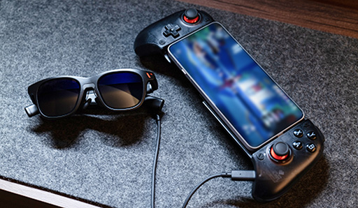 画像ギャラリー No.006のサムネイル画像 / VITUREのサングラス型ディスプレイと組み合わせるネックバンド型Androidデバイスと合体型ゲームパッドが6月20日発売