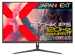 4������Ⱦ�ФΥ����ޡ�����27��4K�ǥ����ץ쥤��JAPANNEXT����ȯ���