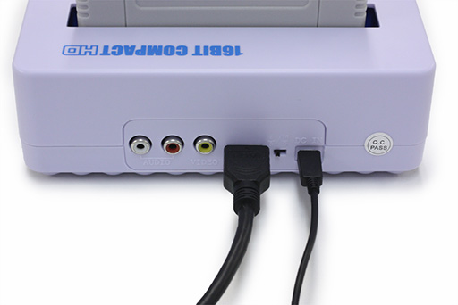 画像ギャラリー No.004のサムネイル画像 / アナログ出力だけでなくHDMI出力も付いたスーパーファミコン互換機「16ビットコンパクトHD」が8月下旬発売