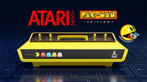 画像ギャラリー No.002のサムネイル画像 / パックマンデザインのレトロゲーム機「Atari 2600+ PAC-MAN Edition」が登場。7月23日に予約受付開始