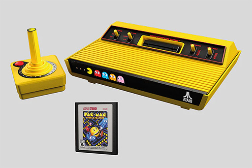 画像ギャラリー No.003のサムネイル画像 / パックマンデザインのレトロゲーム機「Atari 2600+ PAC-MAN Edition」が登場。7月23日に予約受付開始