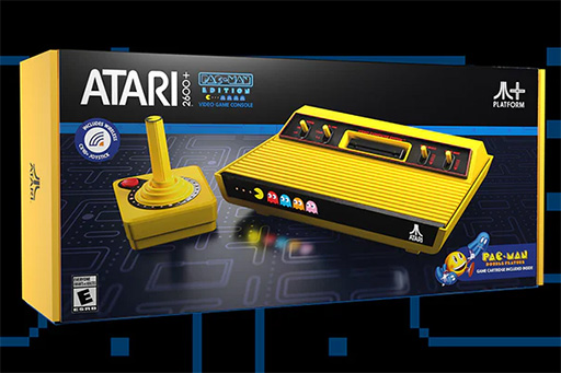 画像ギャラリー No.004のサムネイル画像 / パックマンデザインのレトロゲーム機「Atari 2600+ PAC-MAN Edition」が登場。7月23日に予約受付開始