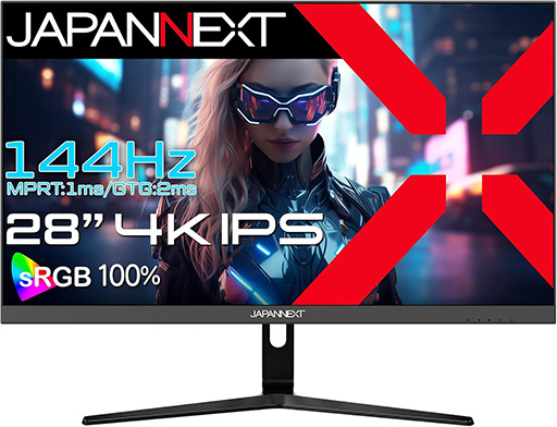���������꡼ No.002�Υ���ͥ������ / 4K/144Hz�б���5���ߤ��ڤä�28�������ޡ������վ��ǥ����ץ쥤��JAPANNEXT���顣��5K��49������ȥ�磻�ɤ��о�