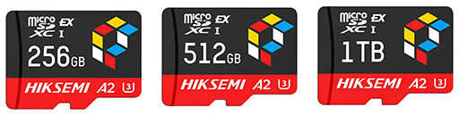 画像ギャラリー No.001のサムネイル画像 / Switch2動作確認済みのHiksemi製microSD Expressカードが数量限定で国内発売。逐次読み出し性能は最大900MB/s