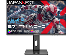 2560��1440�ɥåȤ�165Hzɽ���б���27��TN�վ��ǥ����ץ쥤��JAPANNEXT��Amazon�����ȯ��
